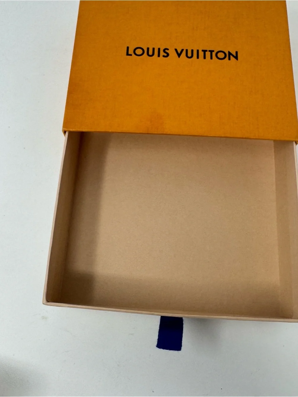 Louis Vuitton orange drawer-style gift or accessory box - Picture 7 of 9